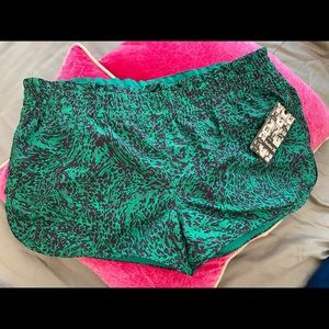 $ DROP! NWT Hurley Reversible Grn/Navy Swim Shorts